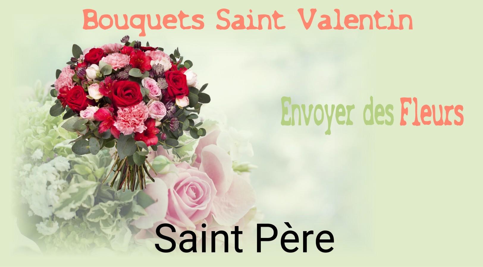 Roses de Saint-Valentin livrées à Saint-Père